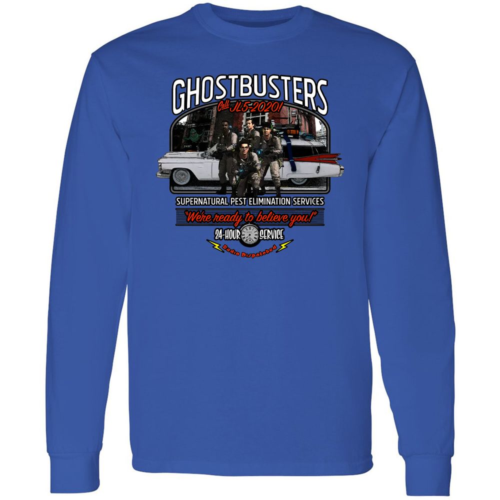 Long Sleeve T-Shirt - 44X2QKK6 - Royal - 4