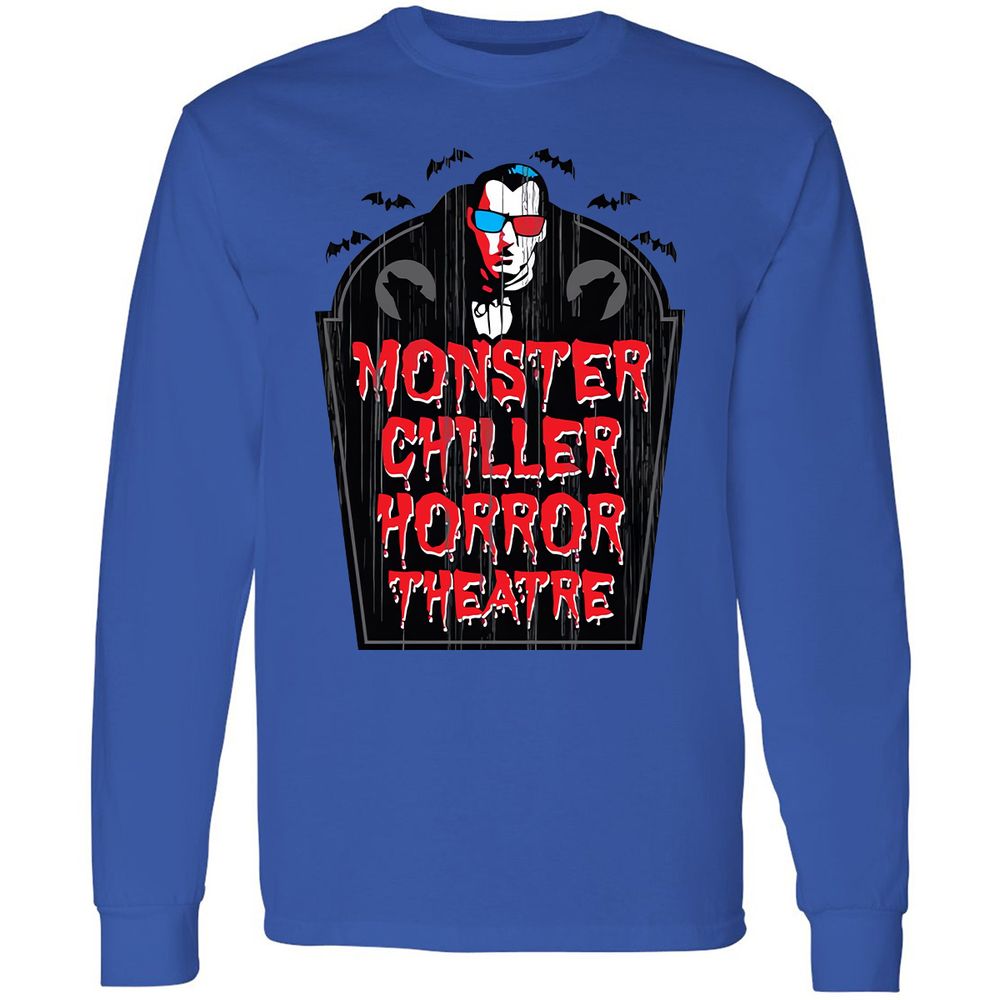 Long Sleeve T-Shirt - V7DQDZ4Y - Royal - 4