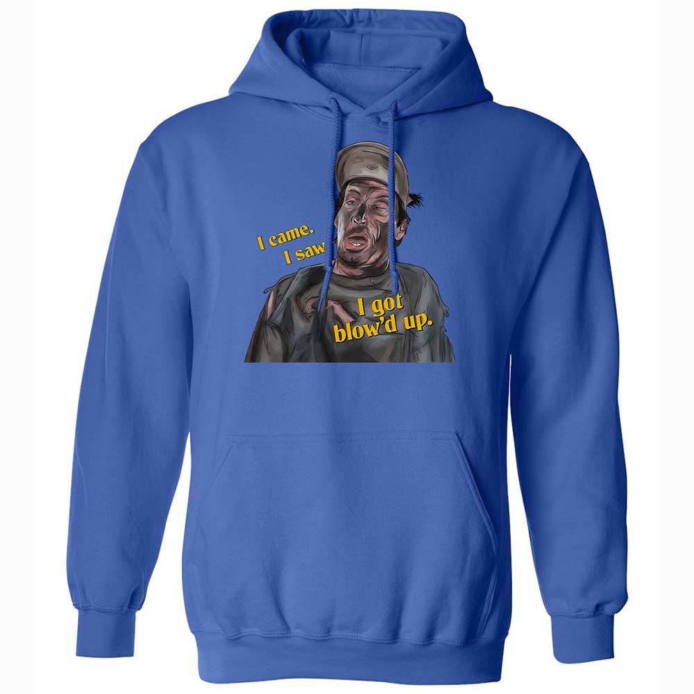 Classic Unisex Hoodie - XYES6PWU - Royal - 4
