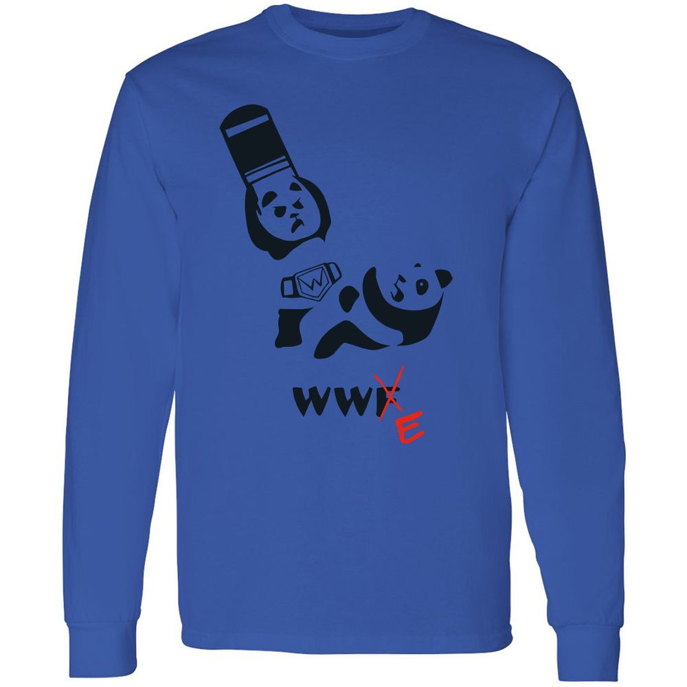 Long Sleeve T-Shirt - Q43GLD1M - Royal - 4