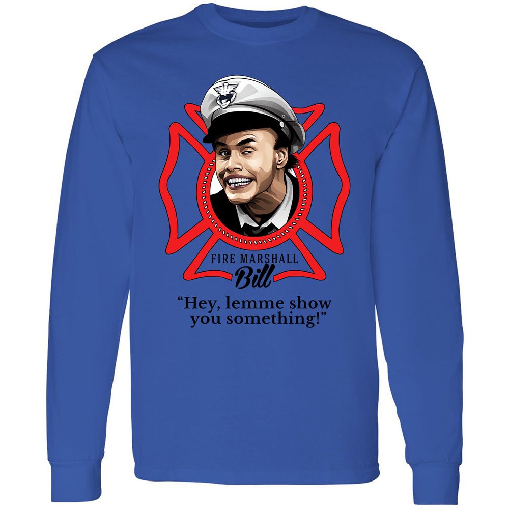 Long Sleeve T-Shirt - V8YX2CH4 - Royal - 4