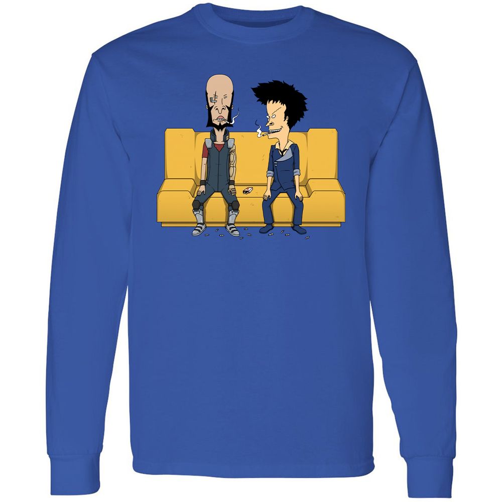 Long Sleeve T-Shirt - F6JNZQ3Y - Royal - 4