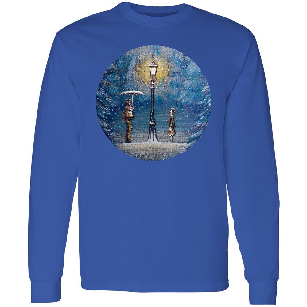 Long Sleeve T-Shirt - K3JVVLNT - Royal - 4