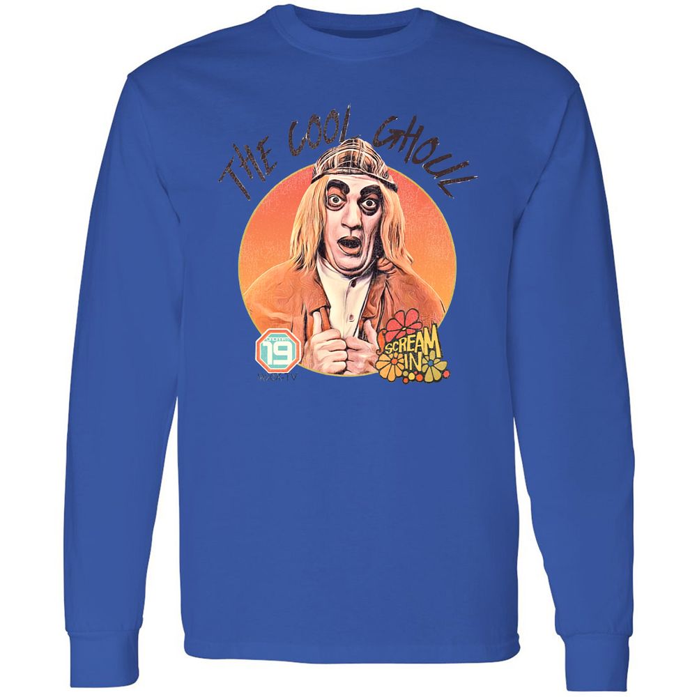 Long Sleeve T-Shirt - MHN8AZK7 - Royal - 4