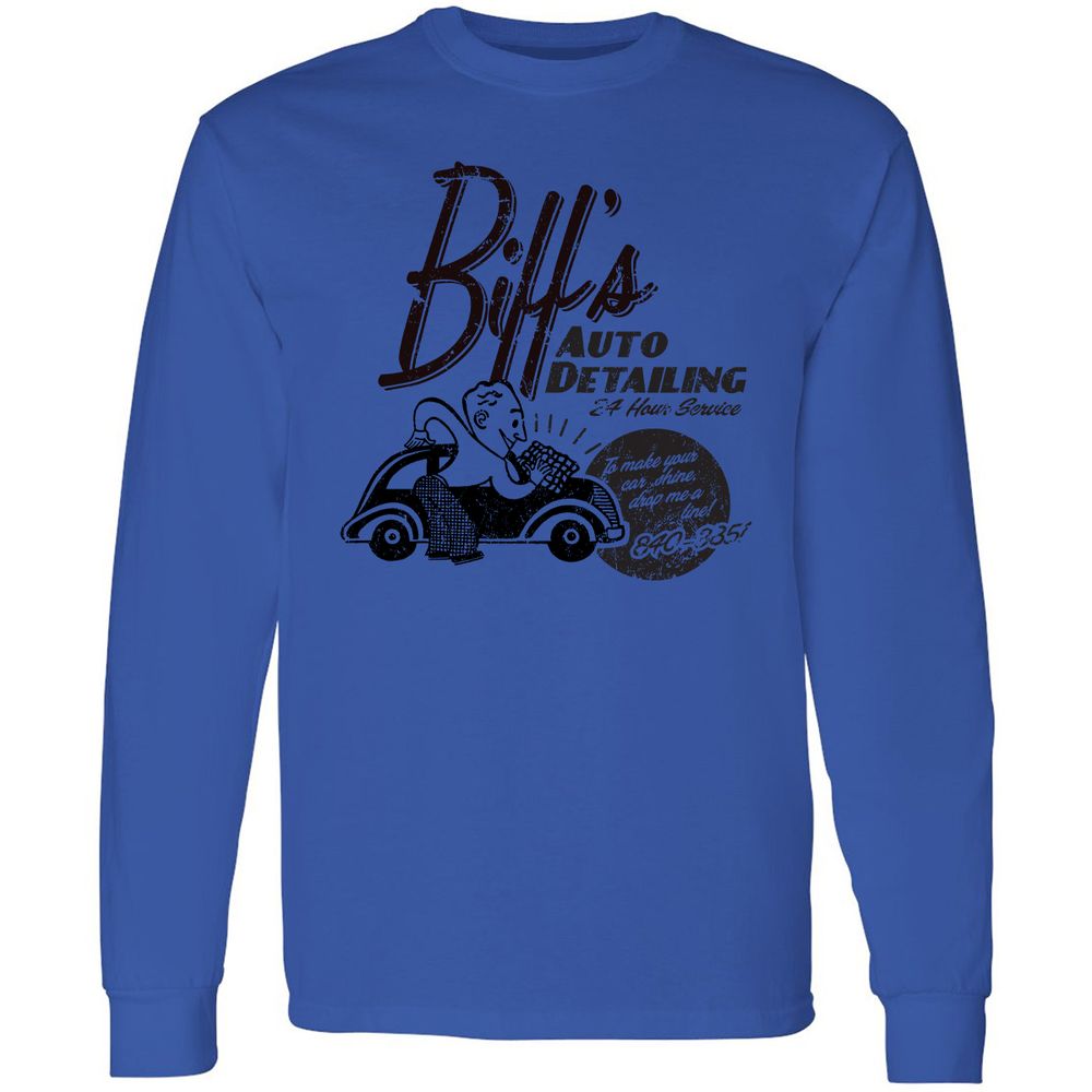 Long Sleeve T-Shirt - NB21MR41 - Royal - 4