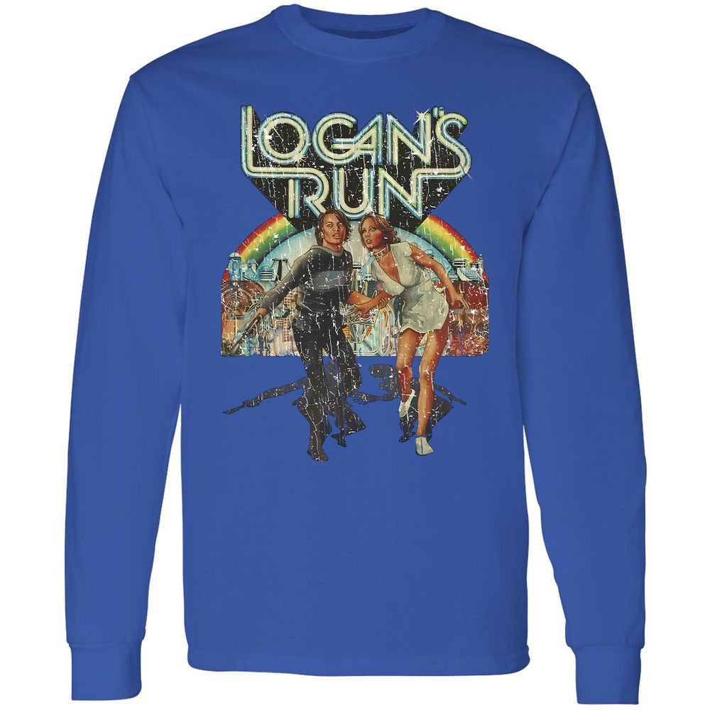Long Sleeve T-Shirt - 8JE5CCW6 - Royal - 4