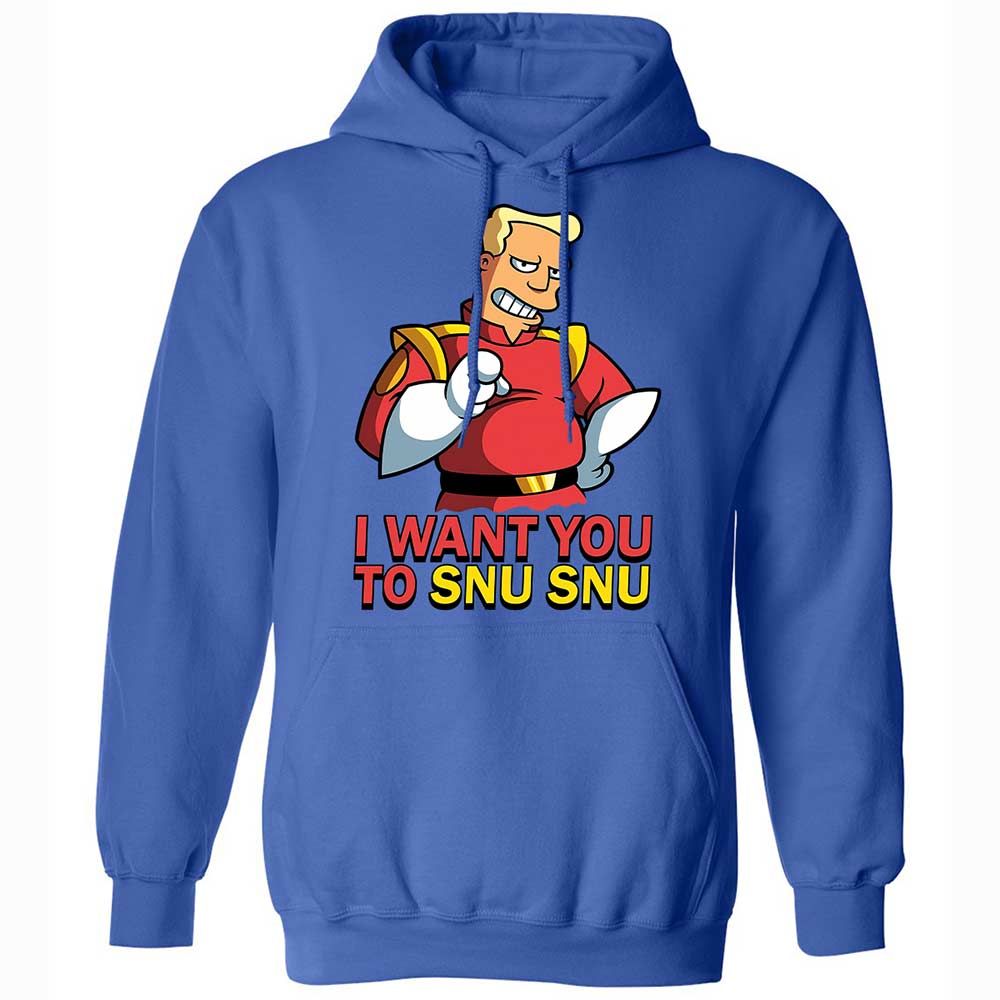 Classic Unisex Hoodie - BUMWNBCK - Royal - 4