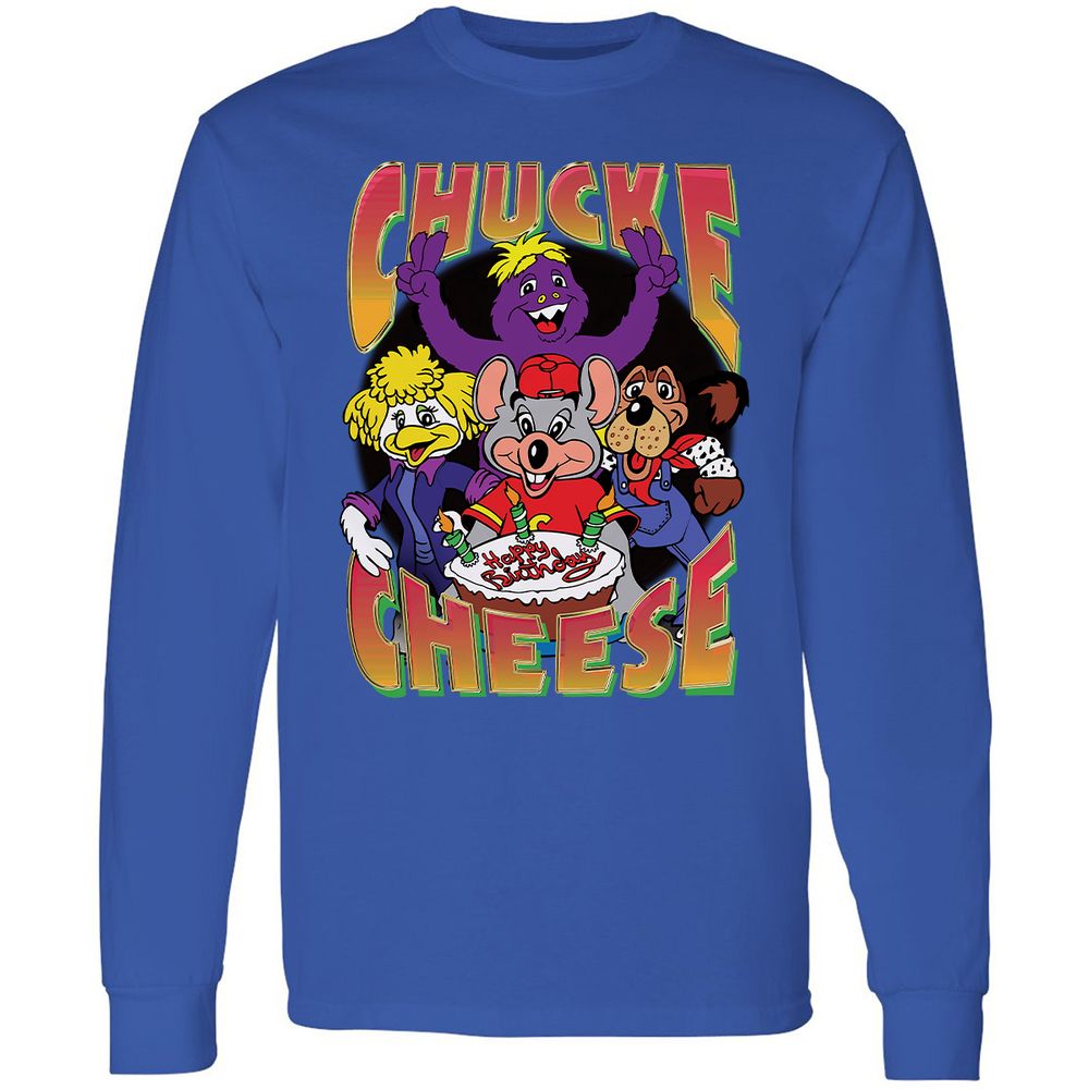 Long Sleeve T-Shirt - 35VHX47E - Royal - 4