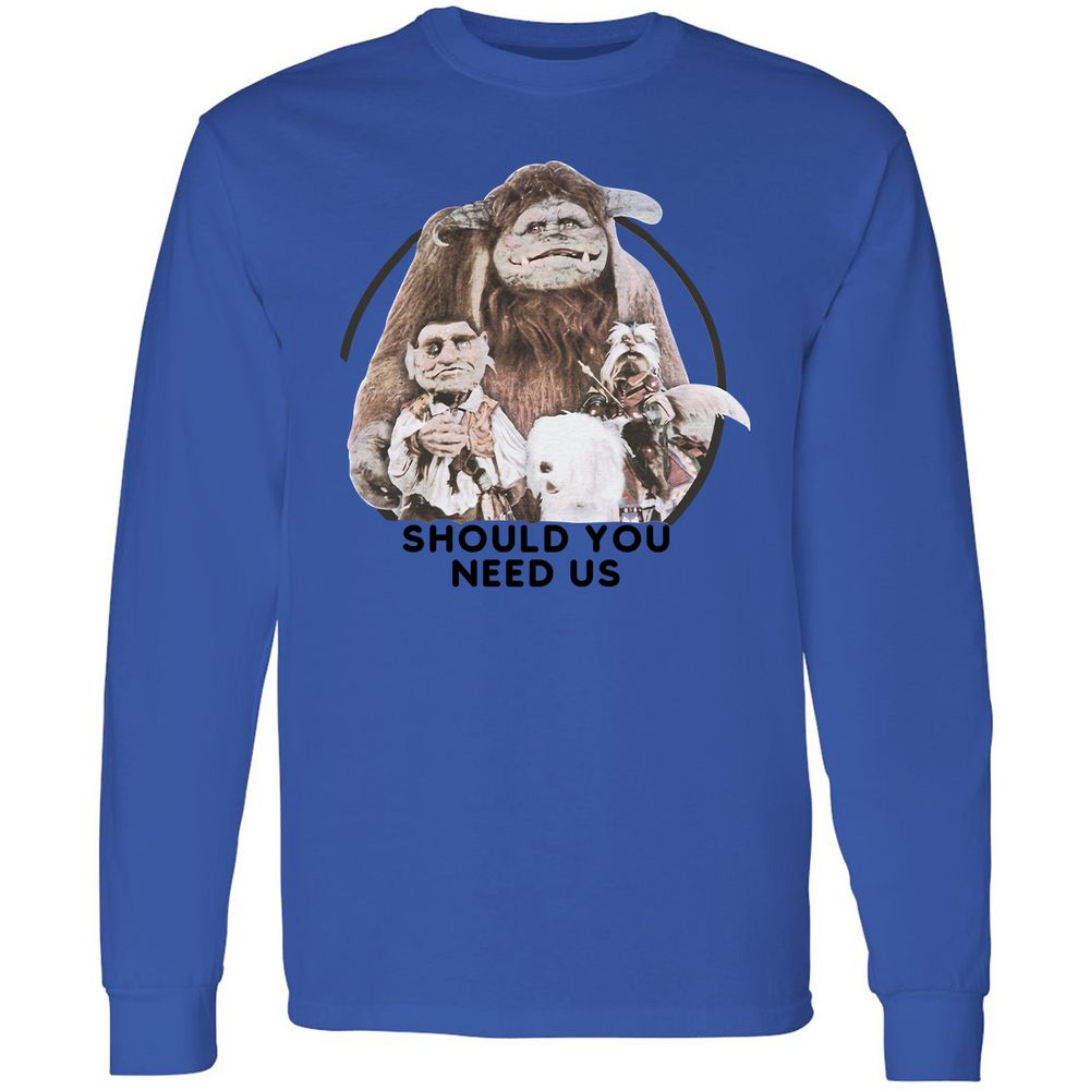 Long Sleeve T-Shirt - JE95RKEJ - Royal - 4