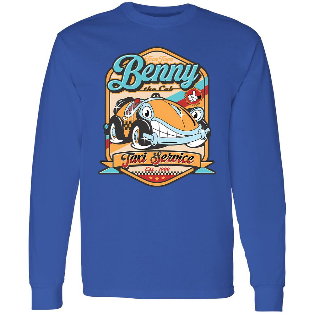 Long Sleeve T-Shirt - HFN53RQ8 - Royal - 4