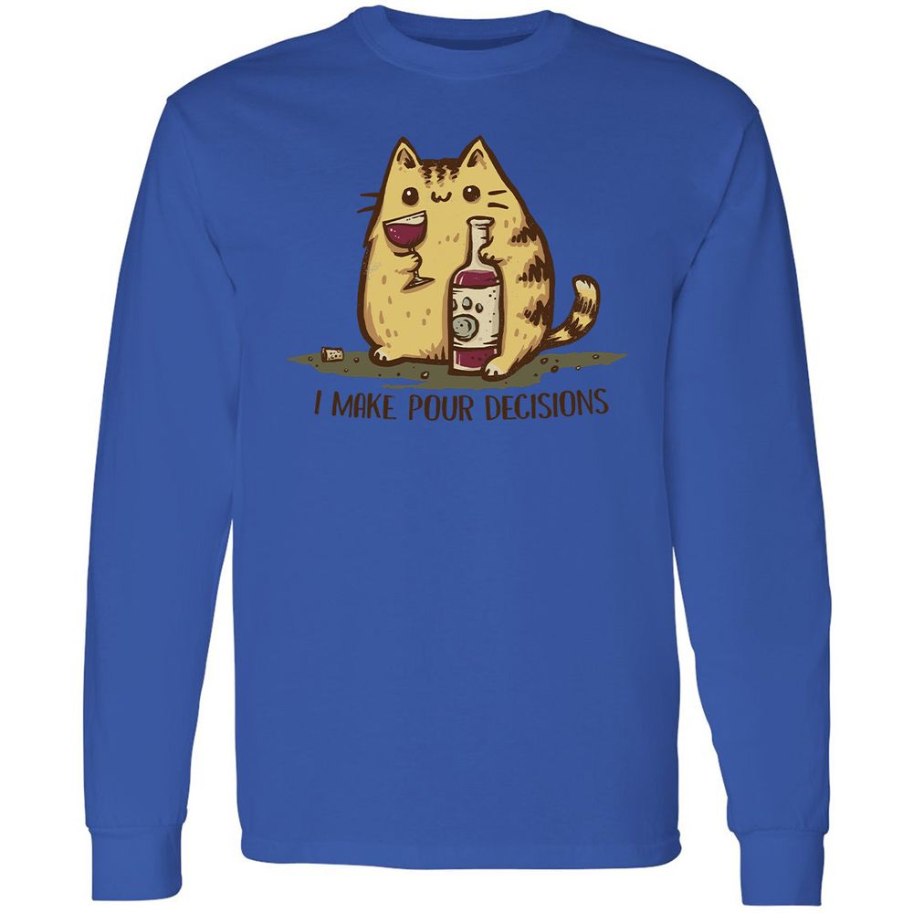 Long Sleeve T-Shirt - JYPY9VT3 - Royal - 4