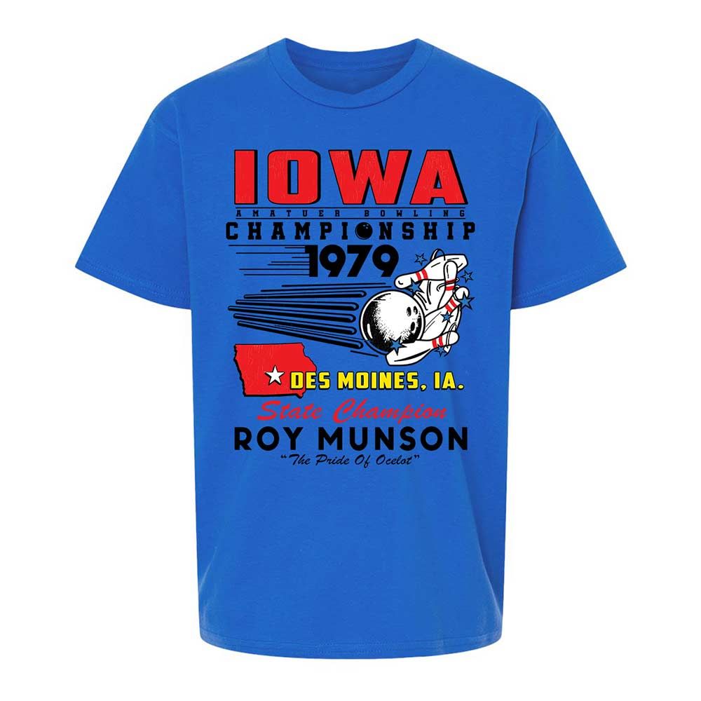 Kids T-Shirt - V418WSJ8 - Royal - 4