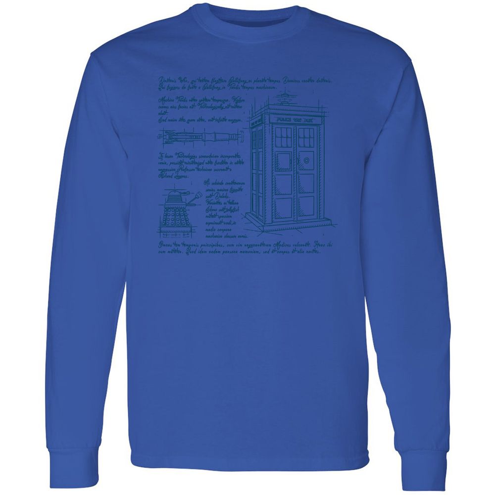 Long Sleeve T-Shirt - L3FX39VE - Royal - 4