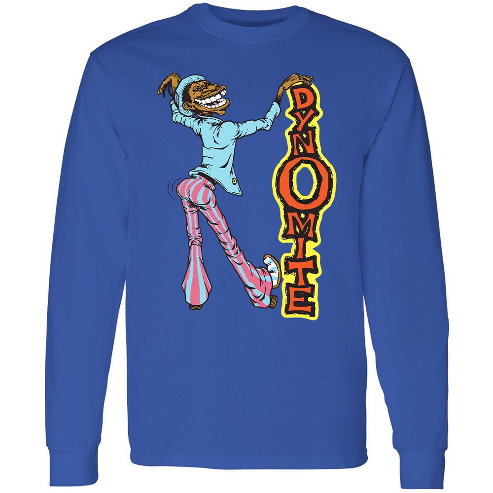 Long Sleeve T-Shirt - N6N36Q4C - Royal - 4