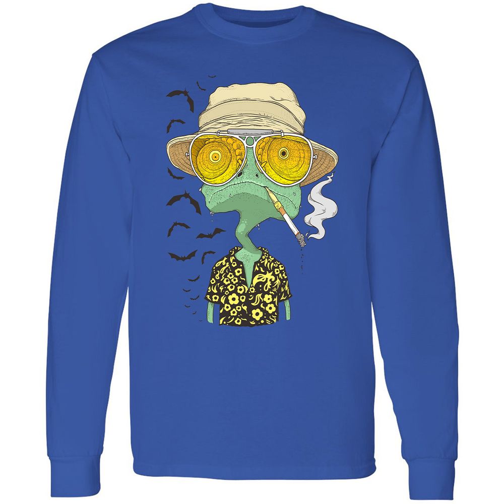 Long Sleeve T-Shirt - DTUMC1K2 - Royal - 4