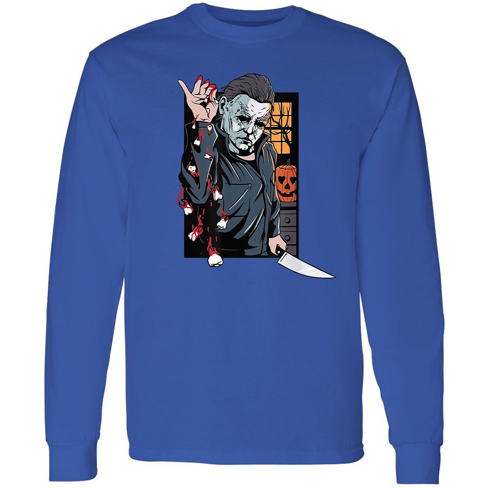 Long Sleeve T-Shirt - 4ADLVNSR - Royal - 4