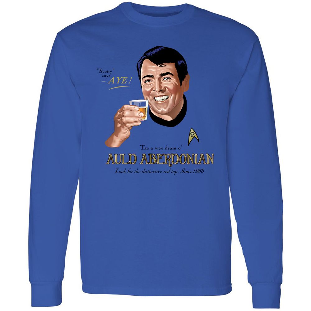 Long Sleeve T-Shirt - CJBU8HSL - Royal - 4