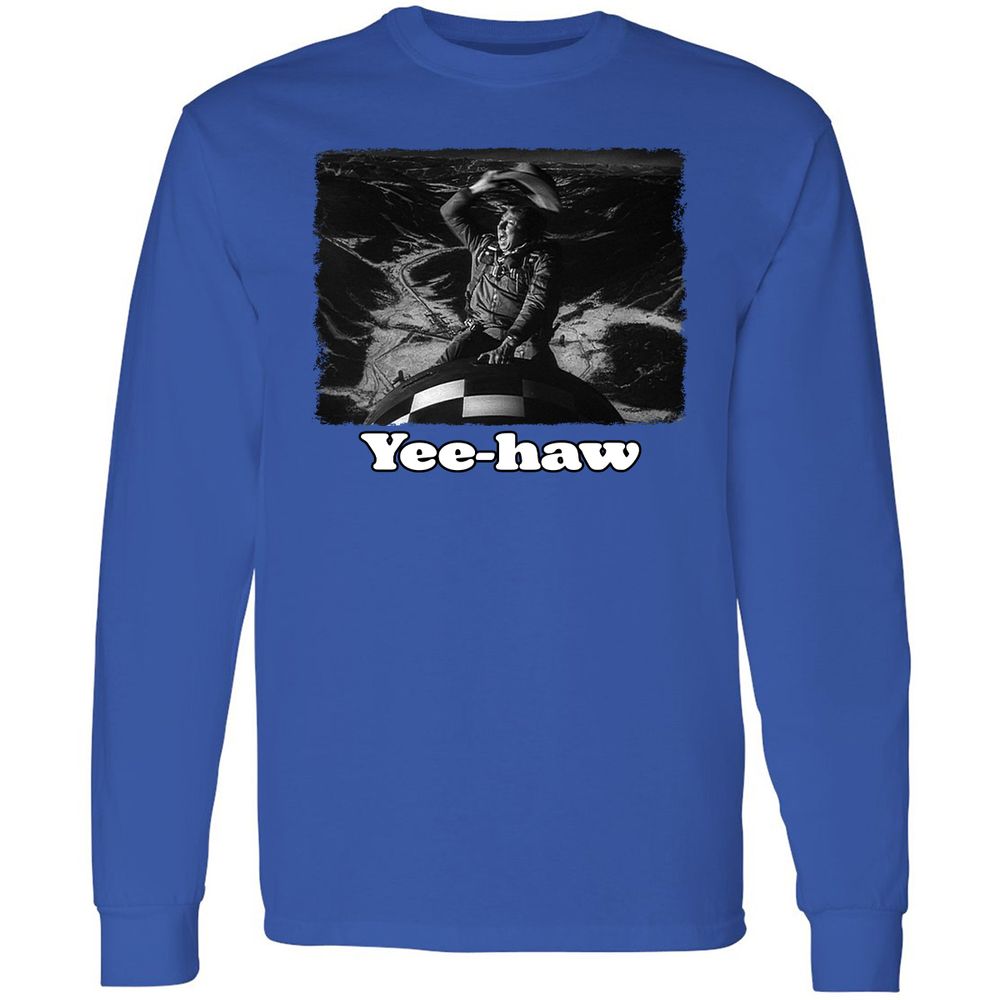 Long Sleeve T-Shirt - JP74G8E7 - Royal - 4