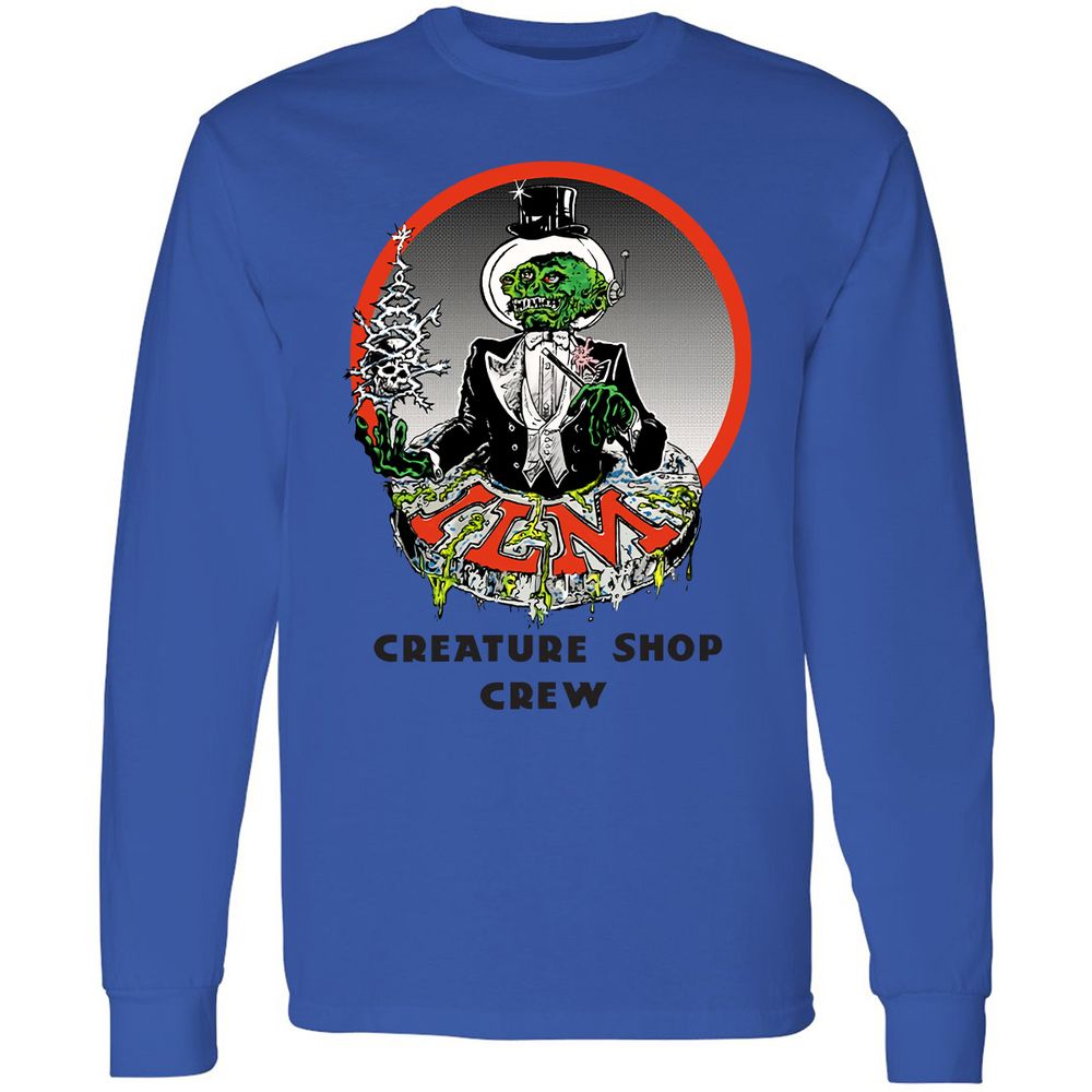 Long Sleeve T-Shirt - 755BZB5F - Royal - 4