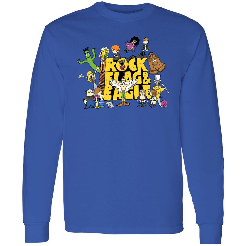 Long Sleeve T-Shirt - K9ANK3RR - Royal - 4