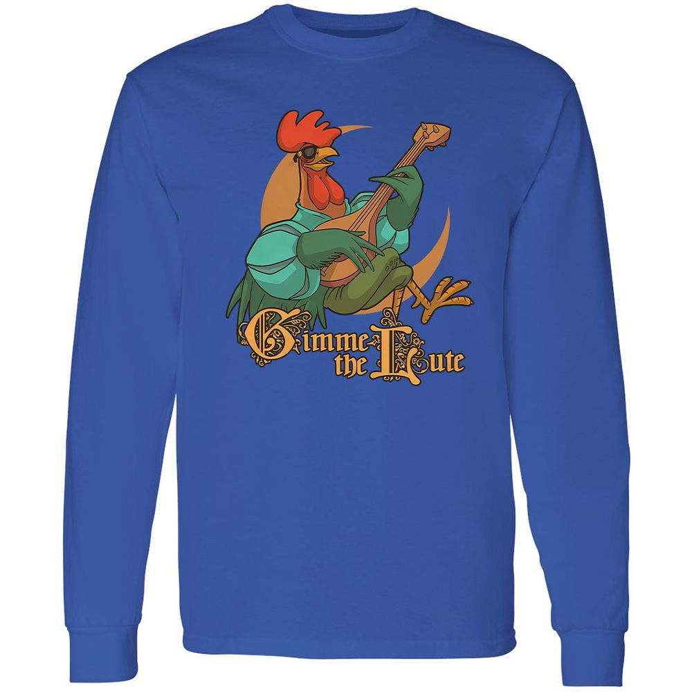 Long Sleeve T-Shirt - 1563U5V2 - Royal - 4