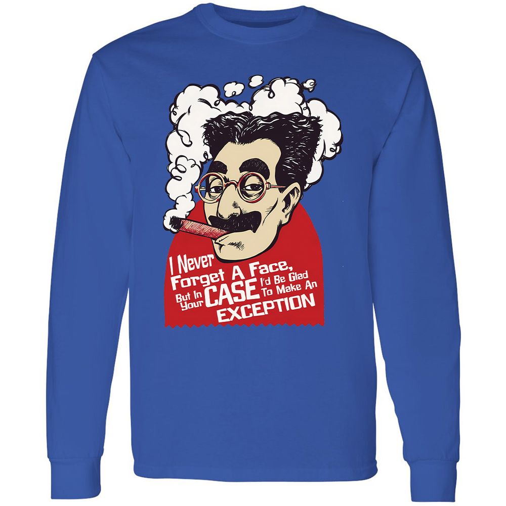 Long Sleeve T-Shirt - 1FAJANXJ - Royal - 4
