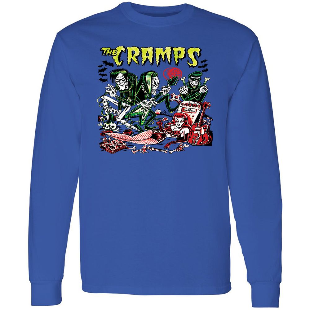 Long Sleeve T-Shirt - Z1FQWQGG - Royal - 4