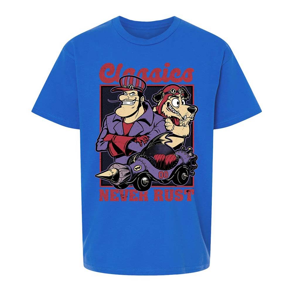 Kids T-Shirt - 2AA3QLEZ - Royal - 4