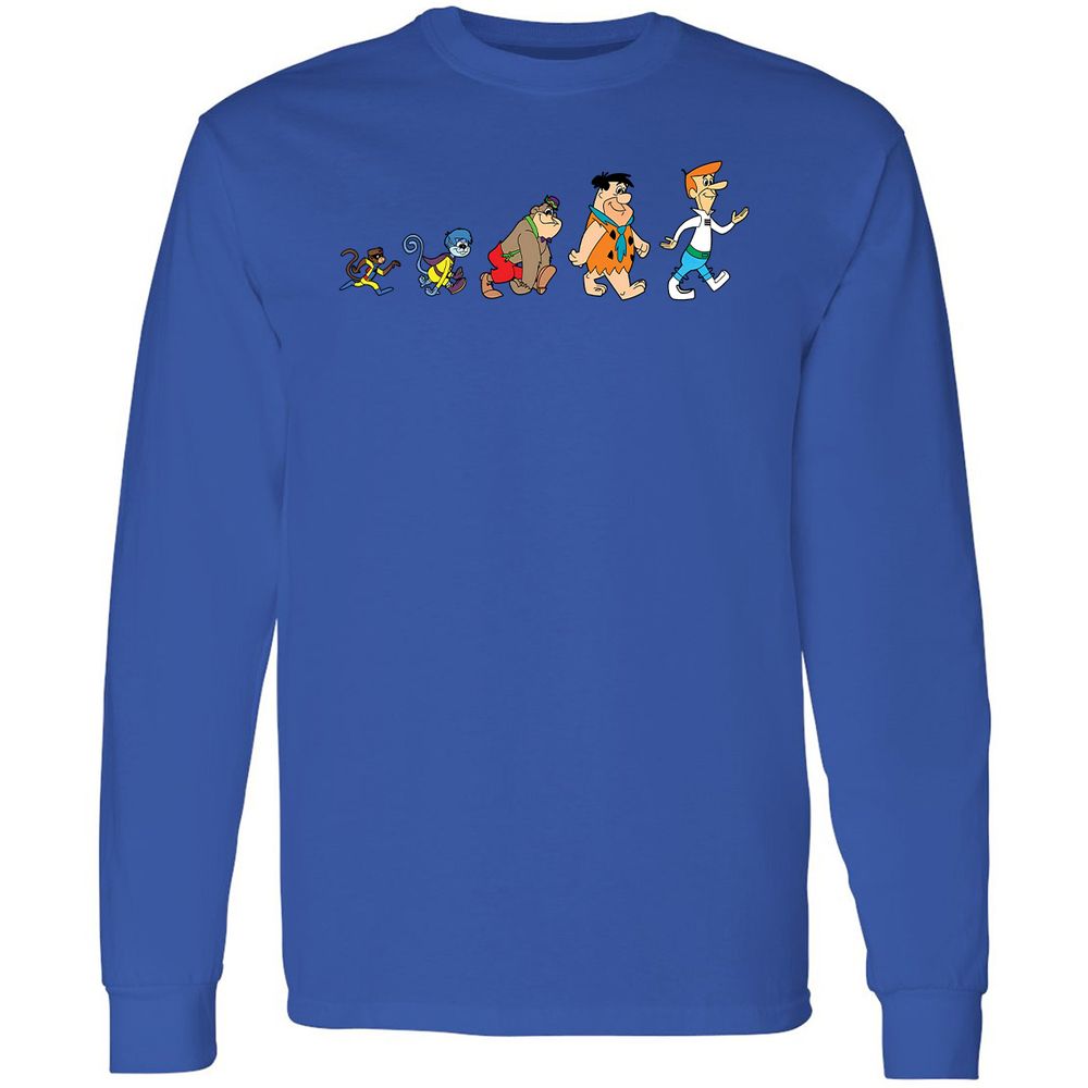 Long Sleeve T-Shirt - Q2VZJLJU - Royal - 4