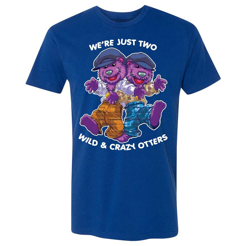 Two wild & crazy otters - Royal - 4