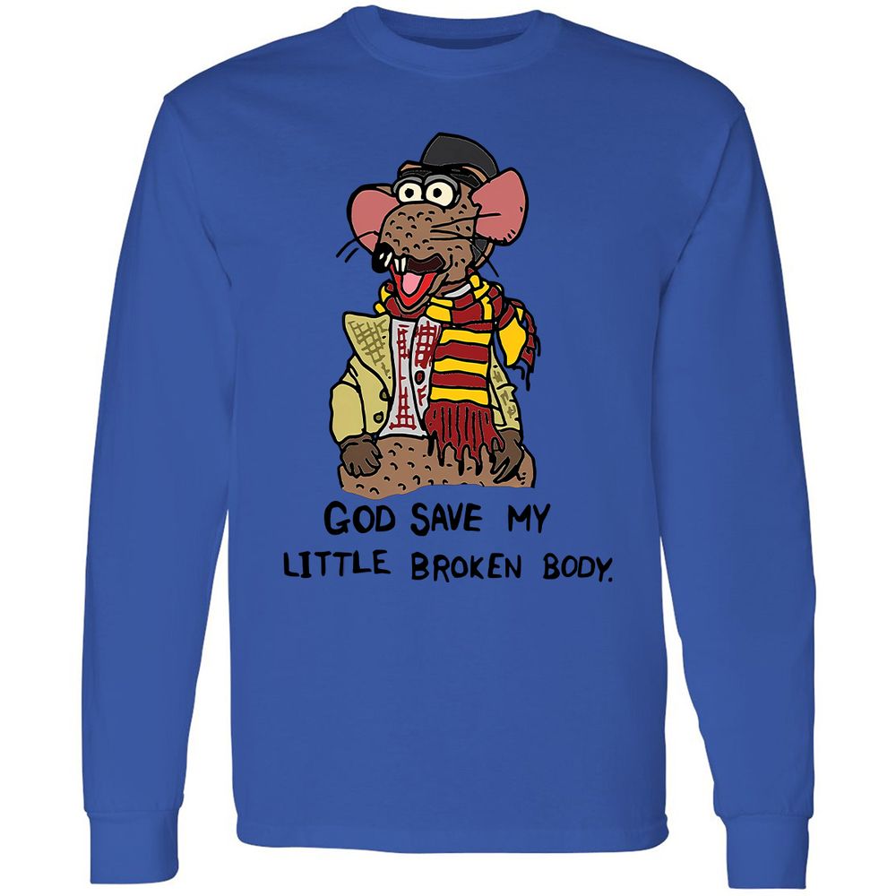 Long Sleeve T-Shirt - 5WBLV5PD - Royal - 4