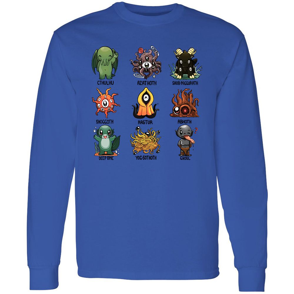 Long Sleeve T-Shirt - 92PEZNPW - Royal - 4
