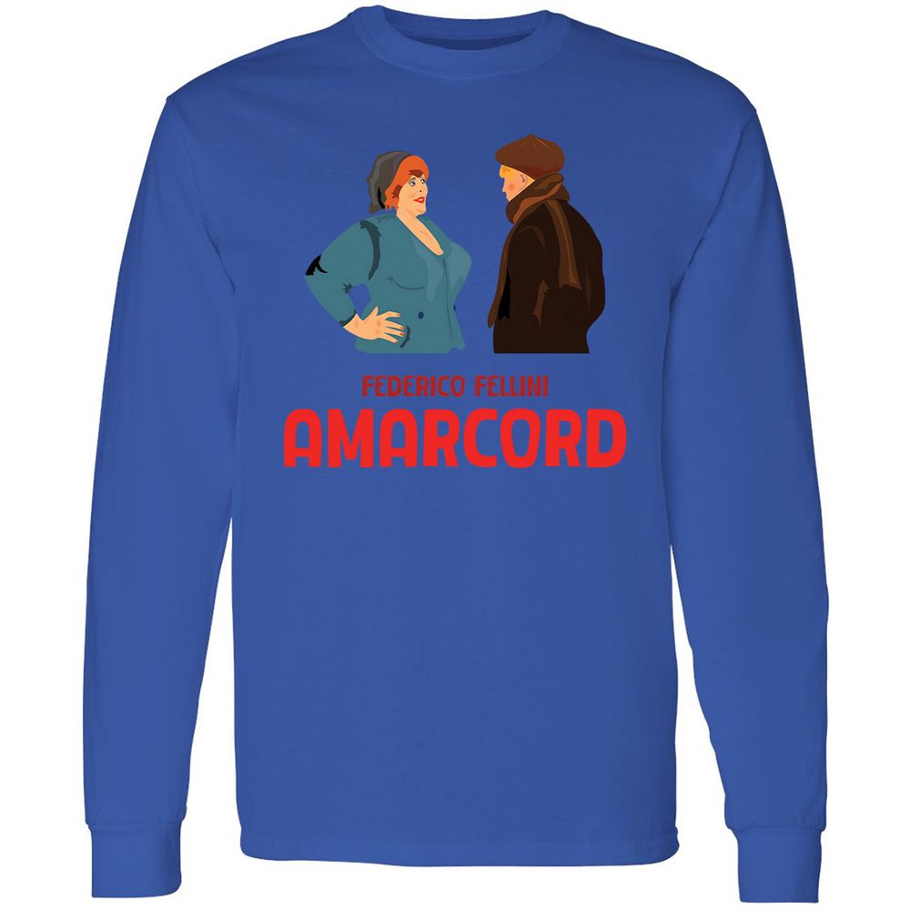 Long Sleeve T-Shirt - 9S2CXLLR - Royal - 4