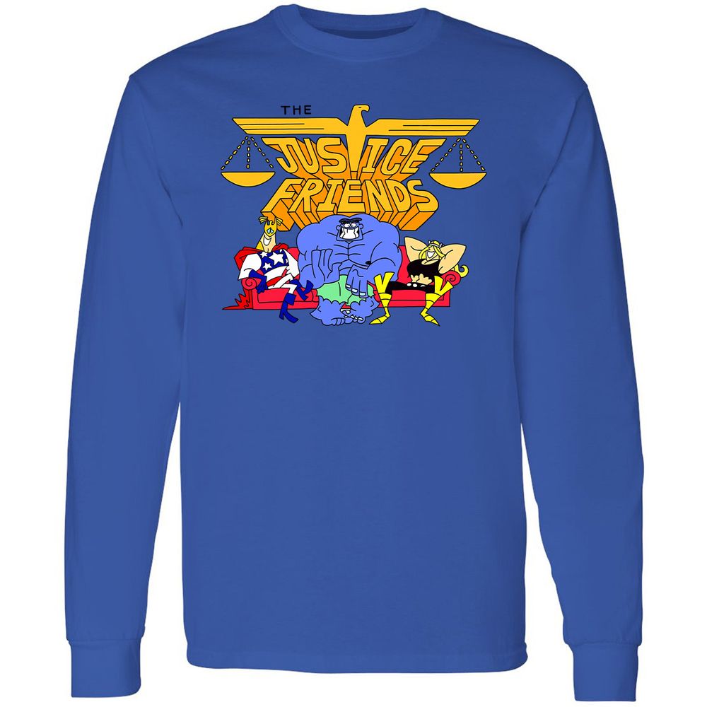 Long Sleeve T-Shirt - BSW951K7 - Royal - 4