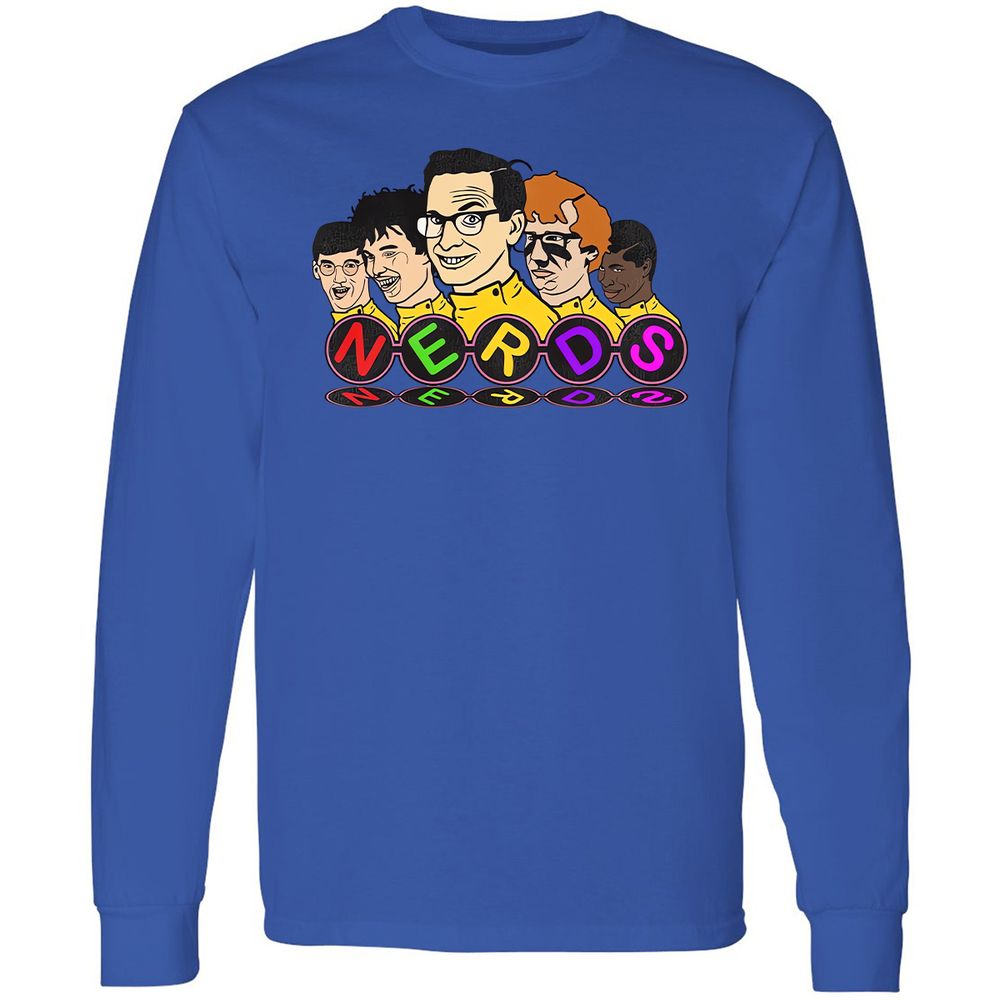 Long Sleeve T-Shirt - RJUZJ2GH - Royal - 4