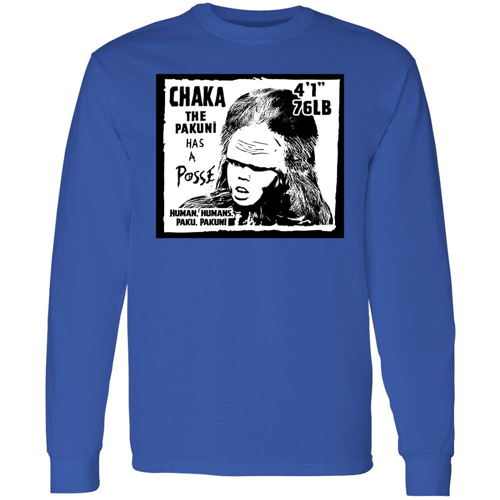 Long Sleeve T-Shirt - KVYY92XZ - Royal - 4