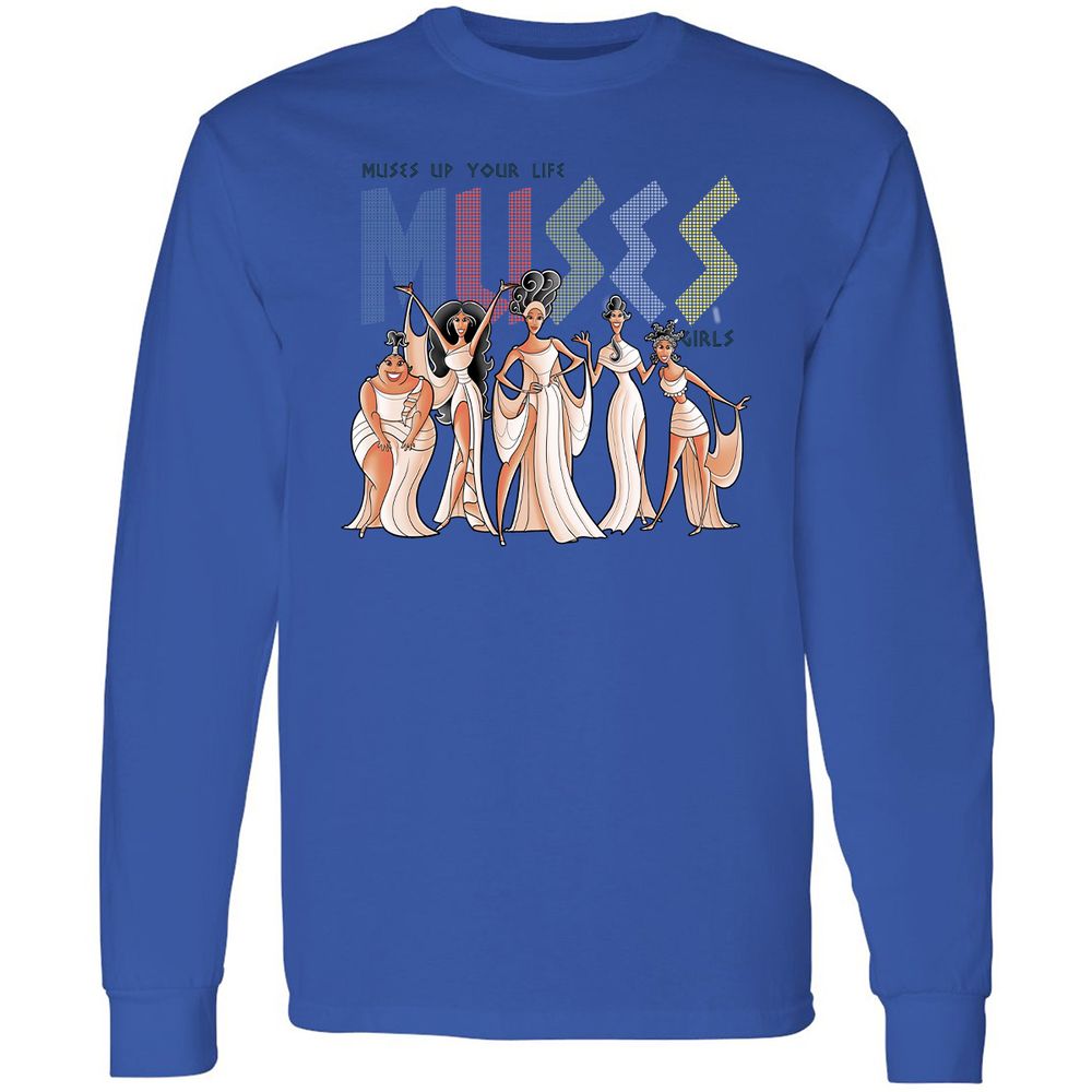 Long Sleeve T-Shirt - 7WMWC3TW - Royal - 4