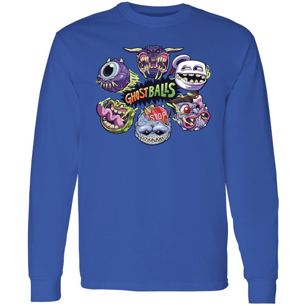 Long Sleeve T-Shirt - XQR23621 - Royal - 4