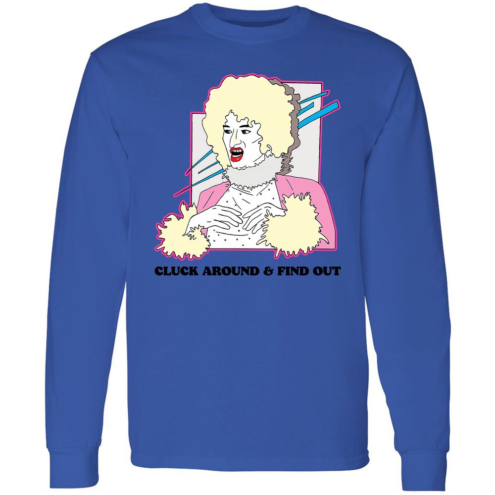 Long Sleeve T-Shirt - 4TNBMZRL - Royal - 4