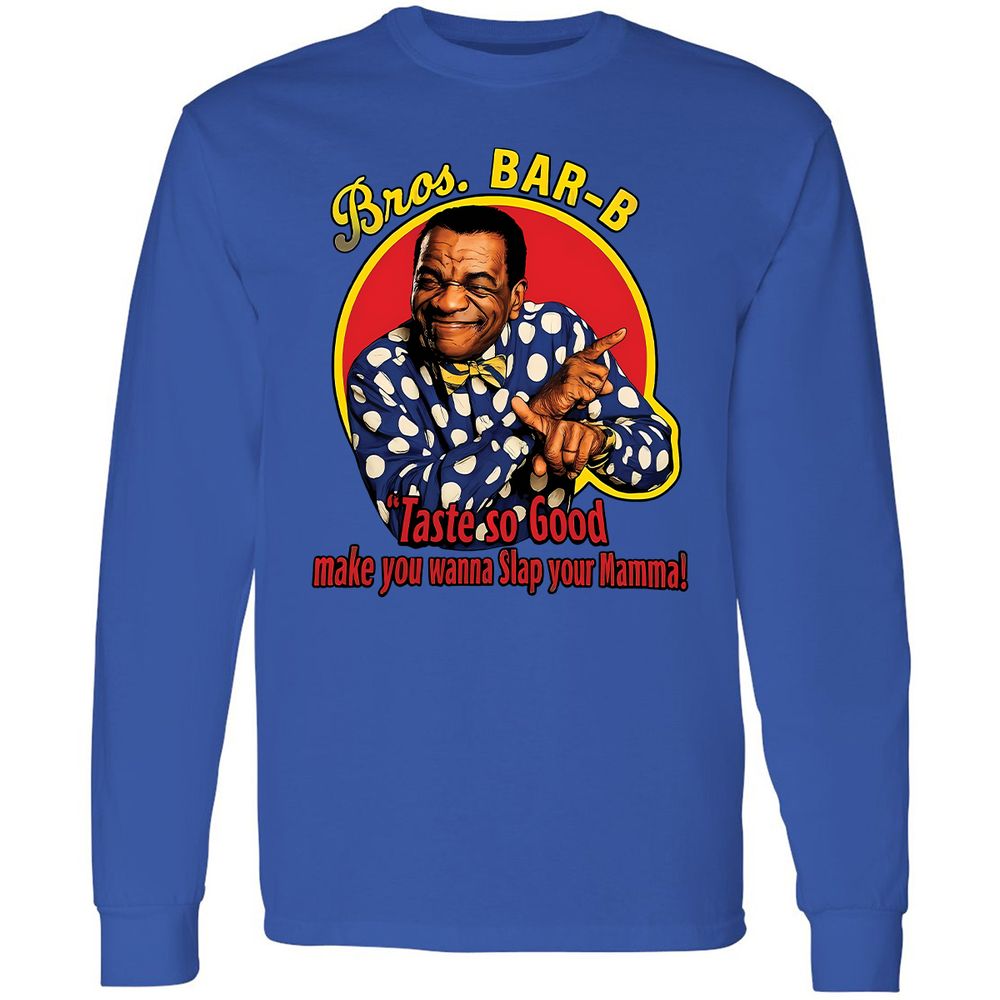 Long Sleeve T-Shirt - 3EKUSNXB - Royal - 4