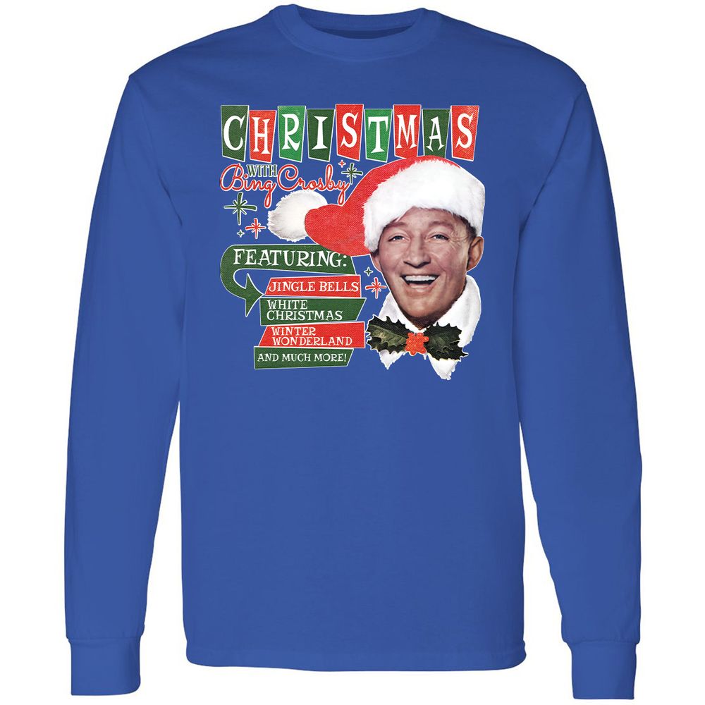 Long Sleeve T-Shirt - GZBLUS7U - Royal - 4