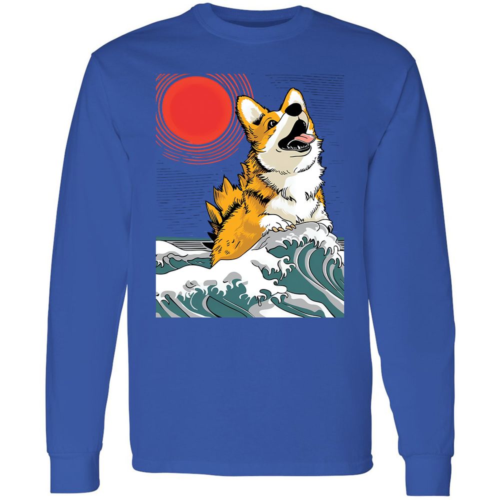 Long Sleeve T-Shirt - TDKS28ZN - Royal - 4