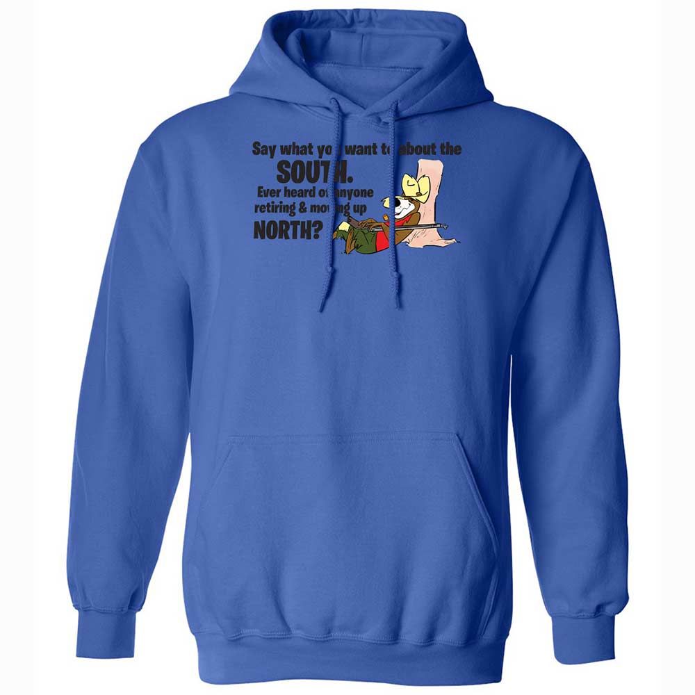 Classic Unisex Hoodie - WBRB98PH - Royal - 4