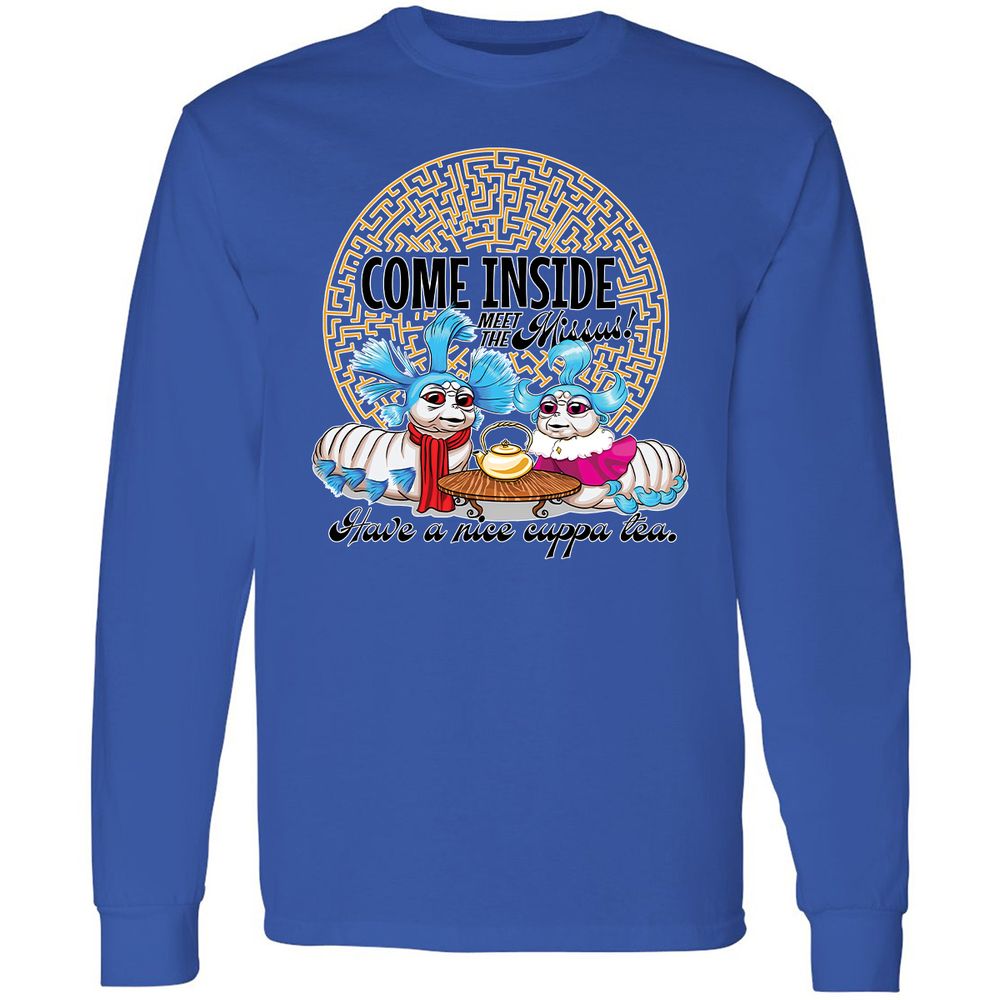 Long Sleeve T-Shirt - GQ1YQUPE - Royal - 4