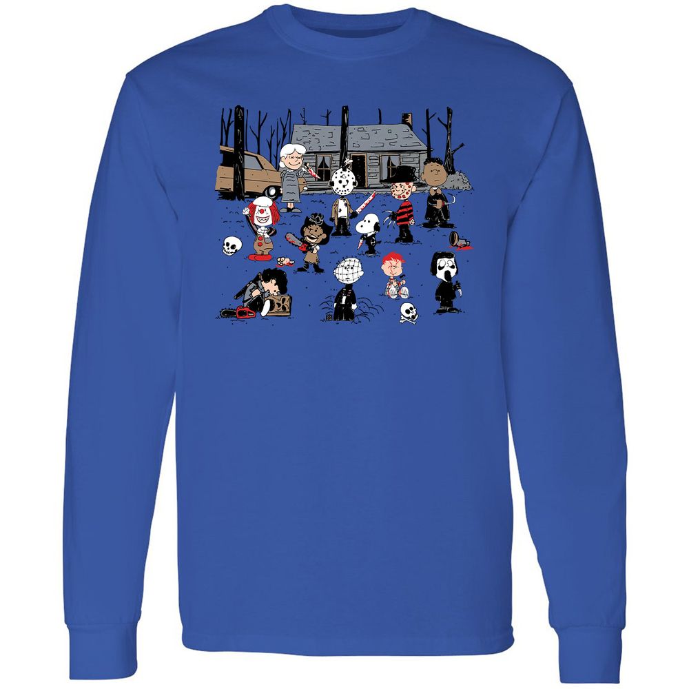 Long Sleeve T-Shirt - 51FKLSFF - Royal - 4