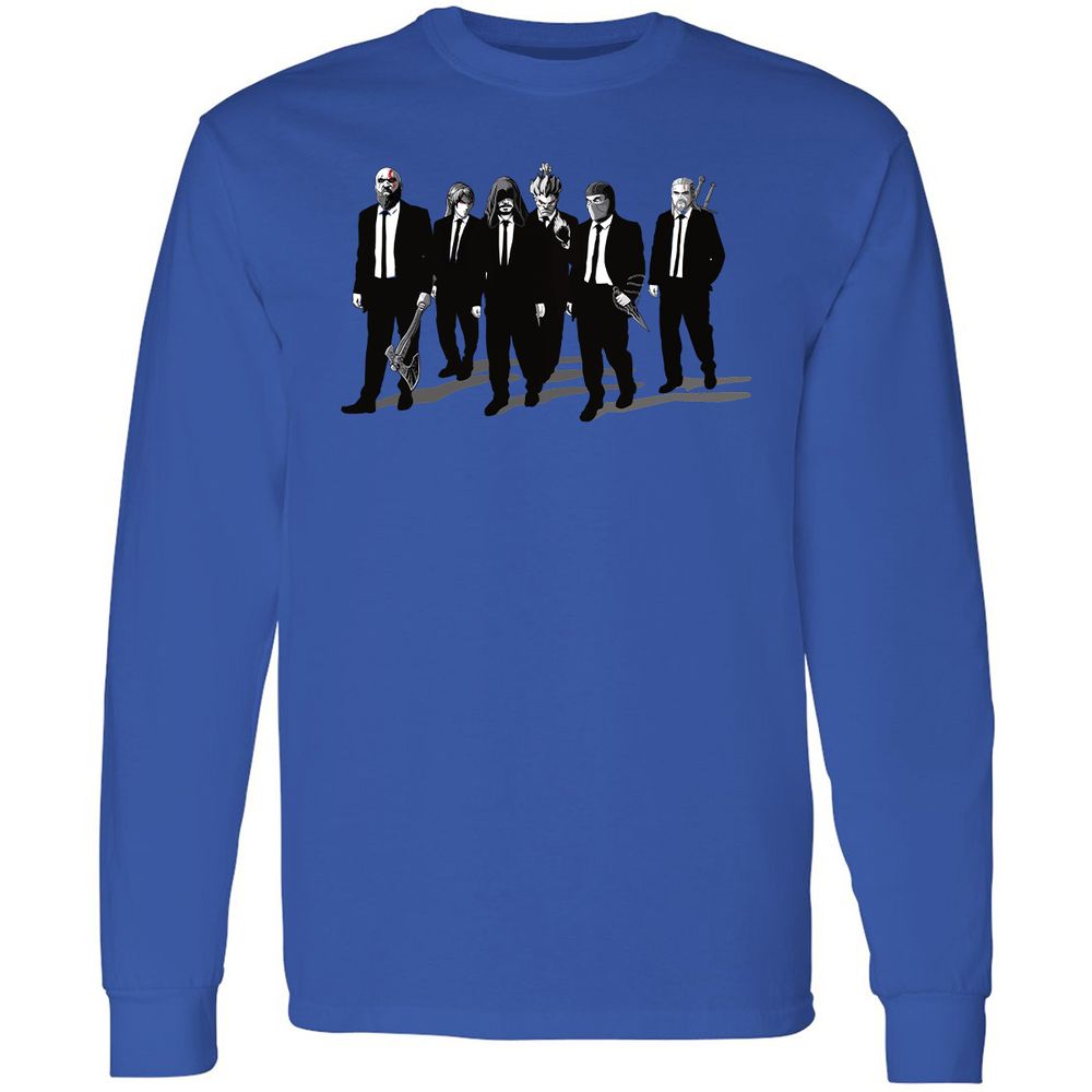 Long Sleeve T-Shirt - UMH1S786 - Royal - 4