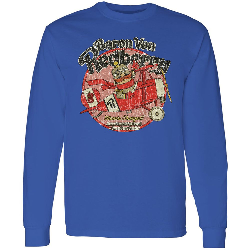 Long Sleeve T-Shirt - CTSHKN96 - Royal - 4