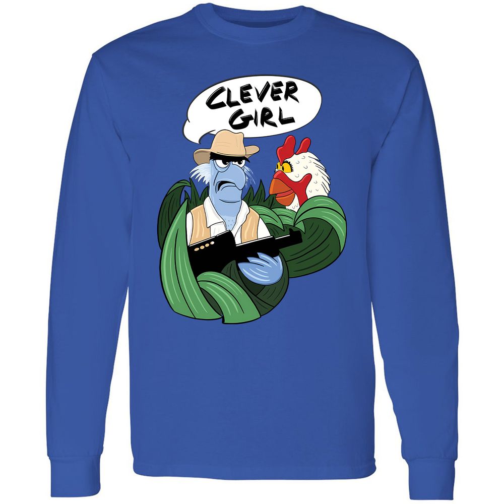 Long Sleeve T-Shirt - R1AV5Y1P - Royal - 4