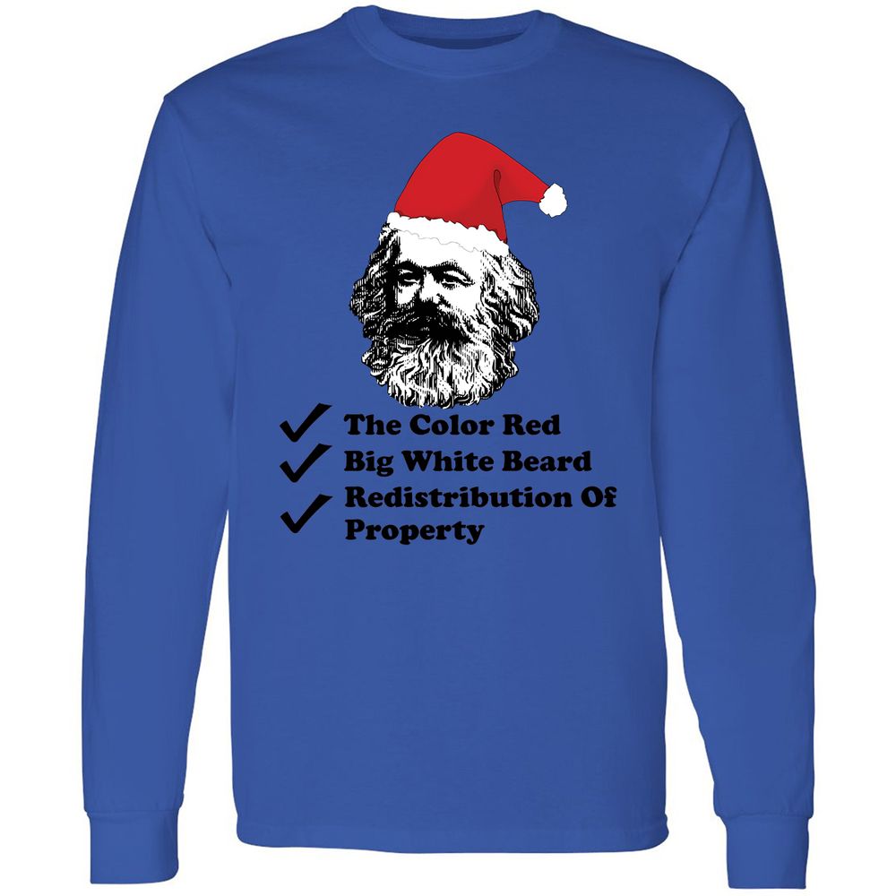 Long Sleeve T-Shirt - CA5VSWBW - Royal - 4