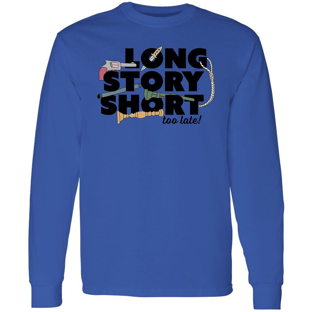 Long Sleeve T-Shirt - YKKYK718 - Royal - 4